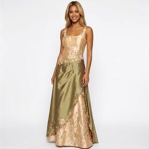 La Femme Paris gown and matching shawl plus bonus Carlo Fellini evening bag